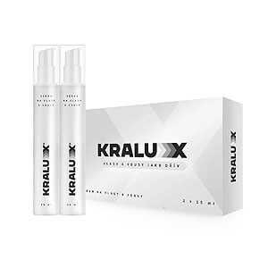 Kralux (2x15 ml), sérum na vlasy a bradu pre mužov