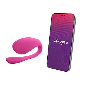 We-Vibe Jive 2 (Electric Pink), vibračné vajíčko s aplikáciou