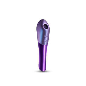 Seduction Nuvo (Metallic Purple), mini vibrátor so stimulátorom