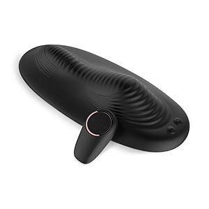 Easy Toys Vibe Pad Double Vibration (Black), stimulátor na diaľkové ovládanie pre ženy
