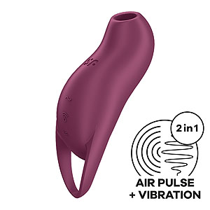 Satisfyer Pocket Pro 1 (Purple), pulzátor klitorisu