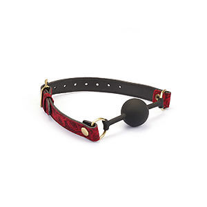 Liebe Seele Ukiyo-e Luxury Ball gag (Red Rosy), silikónový gag