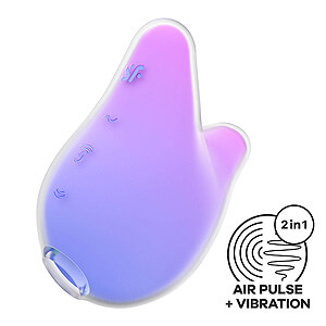 Satisfyer Mermaid Vibes (Violet / Pink), pulzátor klitorisu