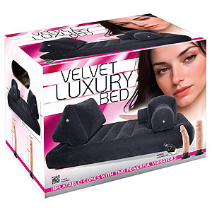 Velvet Luxury Bed, nafukovací šukací stroj pre ženy