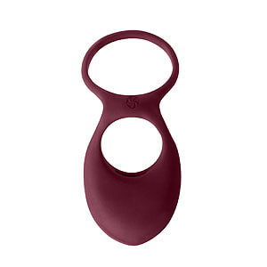 Lola Games Pure Passion Daydream (Wine Red), vibračný krúžok pre páry